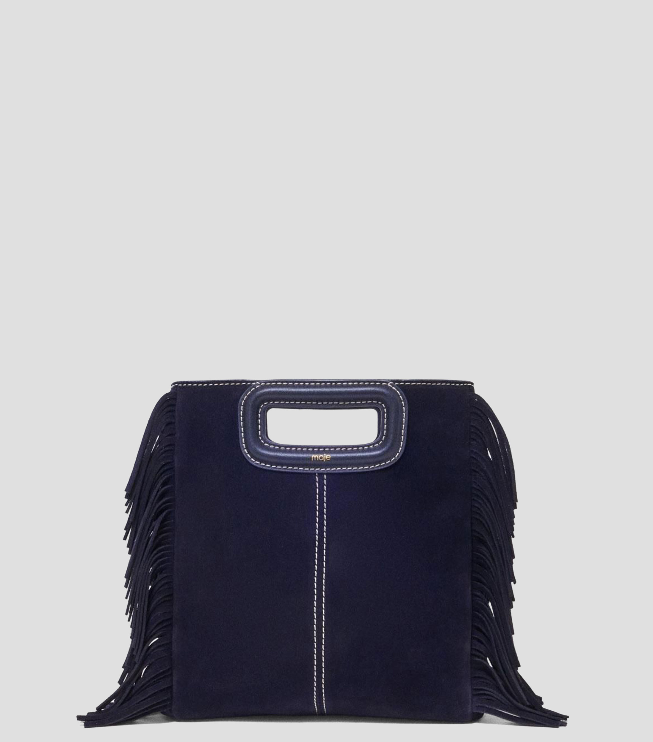 Bolsa crossbody en piel lisa Mujer